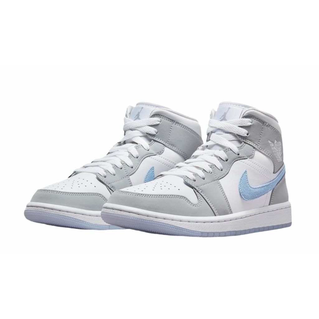 Jordan 1 Mid Wolf Grey Aluminum (W) - BQ6472-105 — dropout