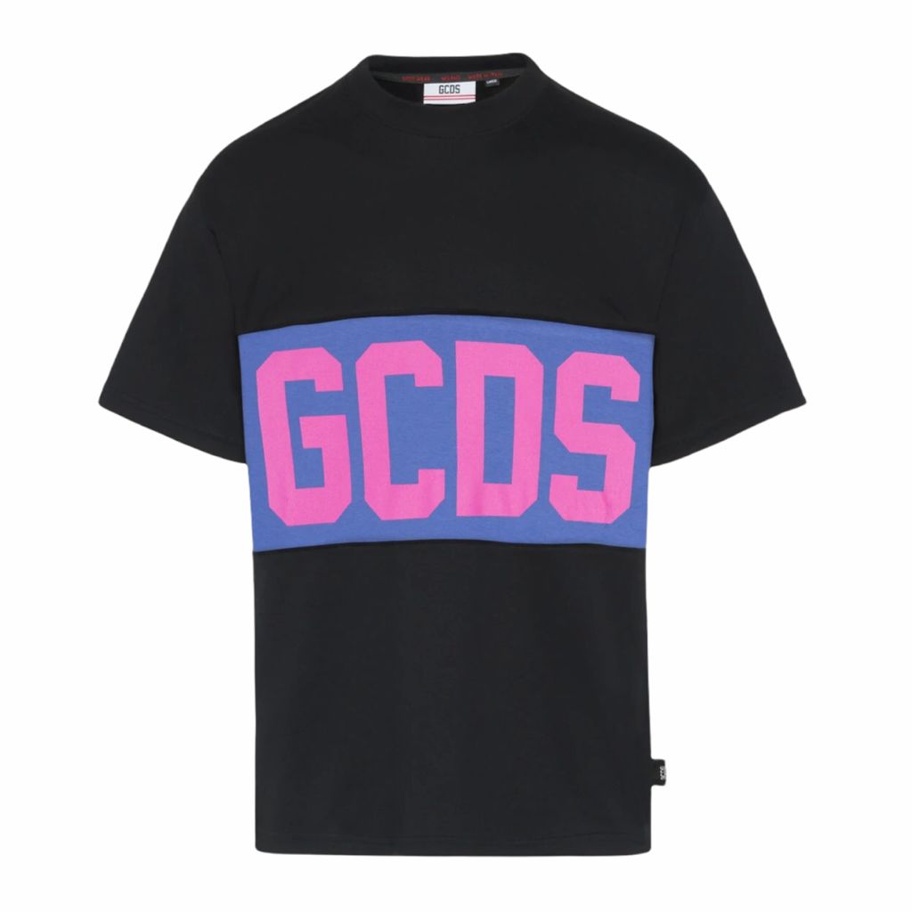 T-shirt GCDS logo CC94M021004 black | FRMODA.com
