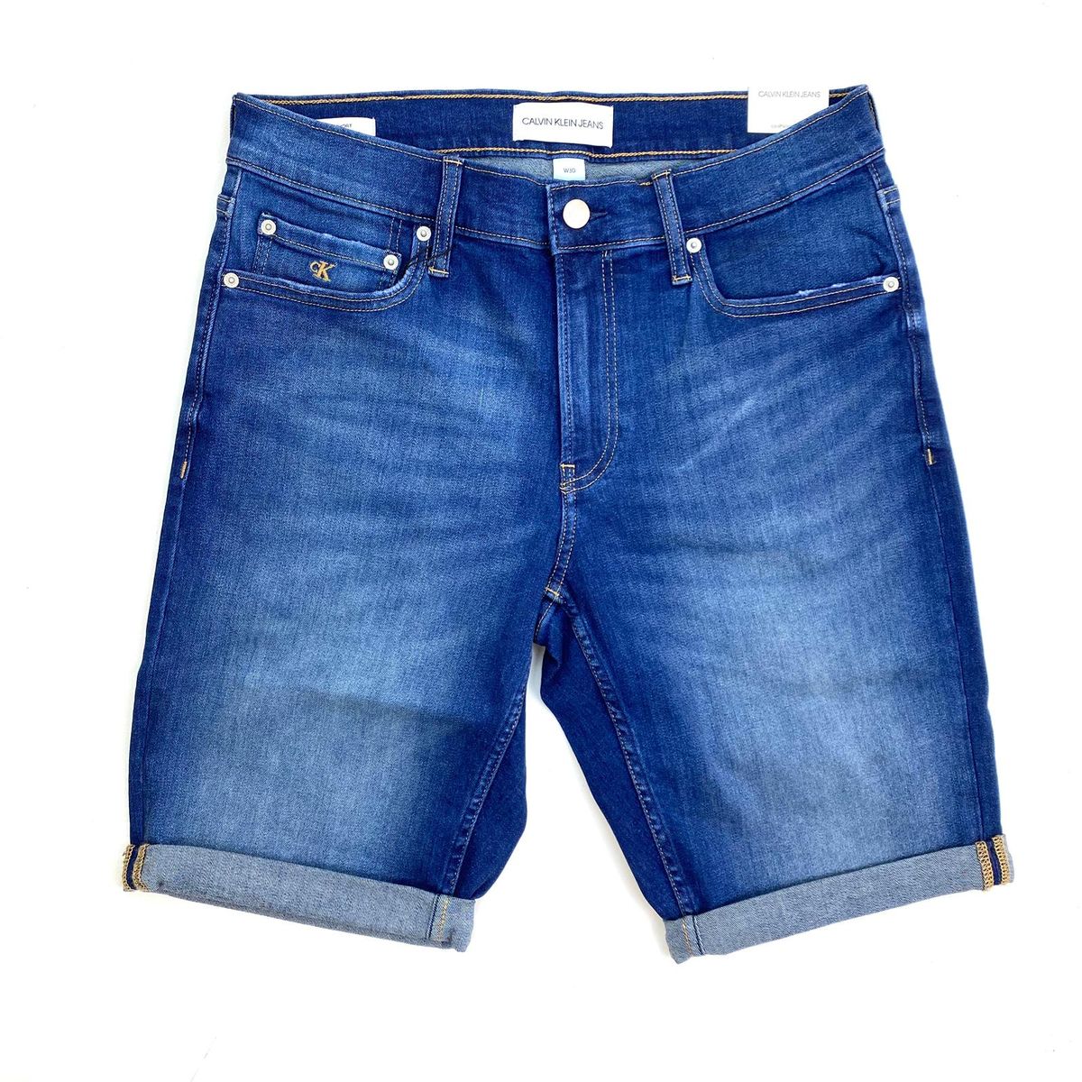 Calvin Klein Jeans K10K107164 Grigio - Abbigliamento Shorts / Bermuda Uomo  51,90 €