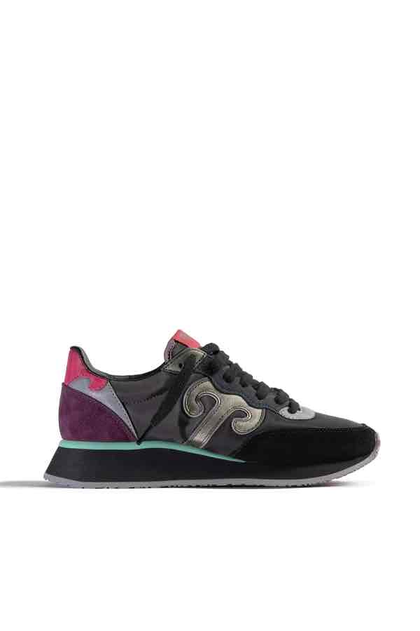 Wushu Sneakers Donna Autunno/inverno | Soreca Shop Online Napoli Nero/grigio/fucsia