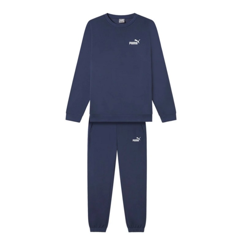 Puma Feel Good Tracksuit Tuta Girocollo Uomo Ragazzo Blu - Foto 4 di 6