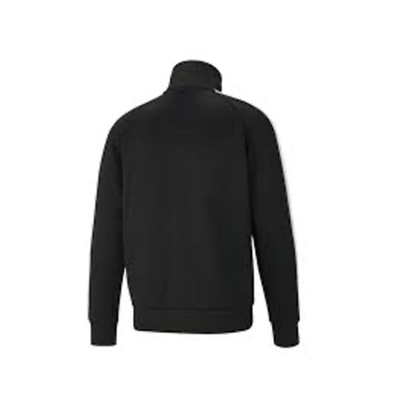 Puma Iconic T7 tRACK Felpa Zip Intera Uomo Ragazzo Nera - Foto 5 di 9