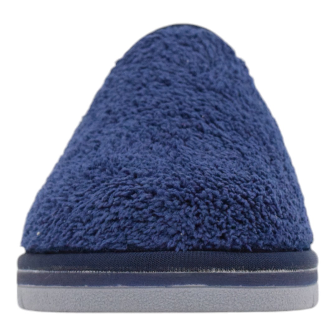 Grunland CI1318-BL Damen Hausschuhe Stoff blau - Bild 5 von 6
