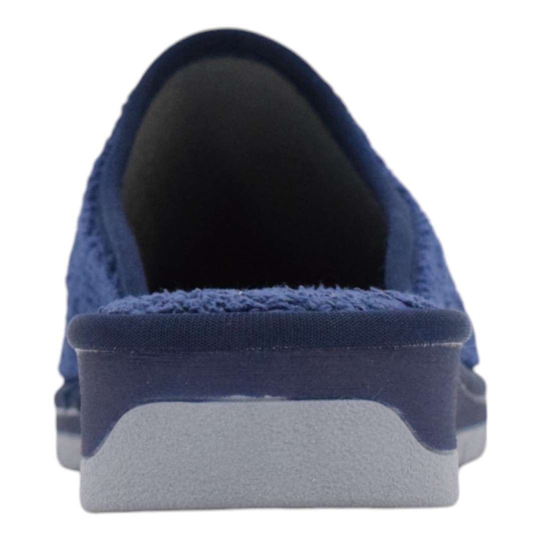 Grunland CI1318-BL Damen Hausschuhe Stoff blau - Bild 6 von 6