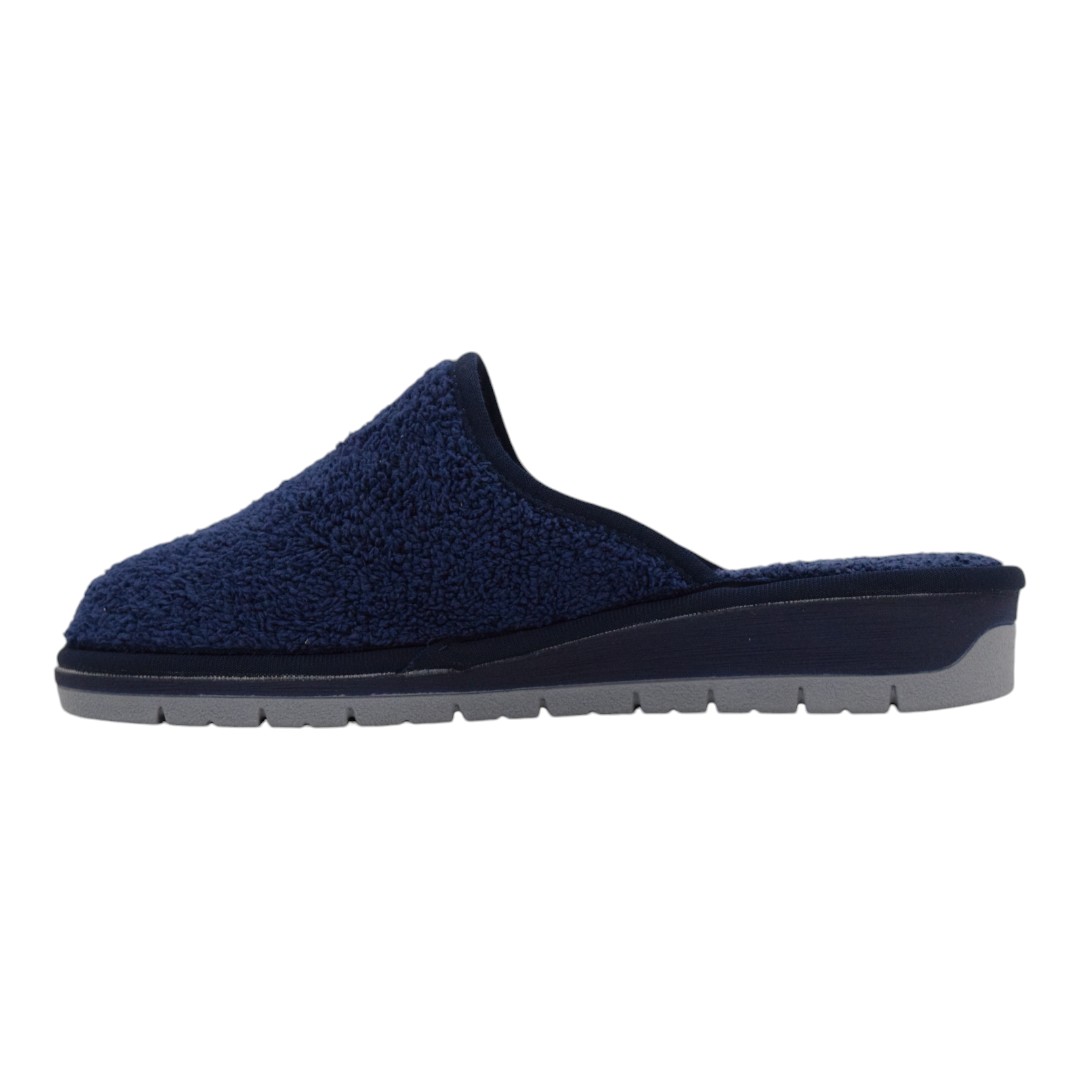 Grunland CI1318-BL Damen Hausschuhe Stoff blau - Bild 3 von 6