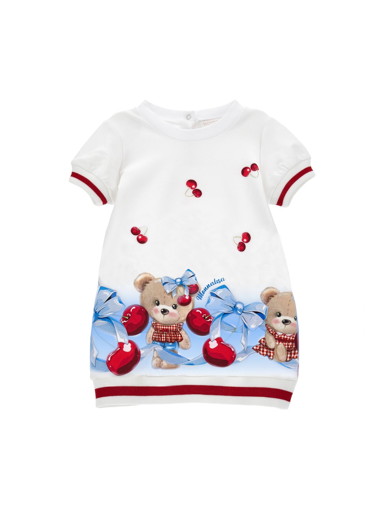 Bimba Tutine Monnalisa Neonata Monnalisa Tutina Con Ruches Per