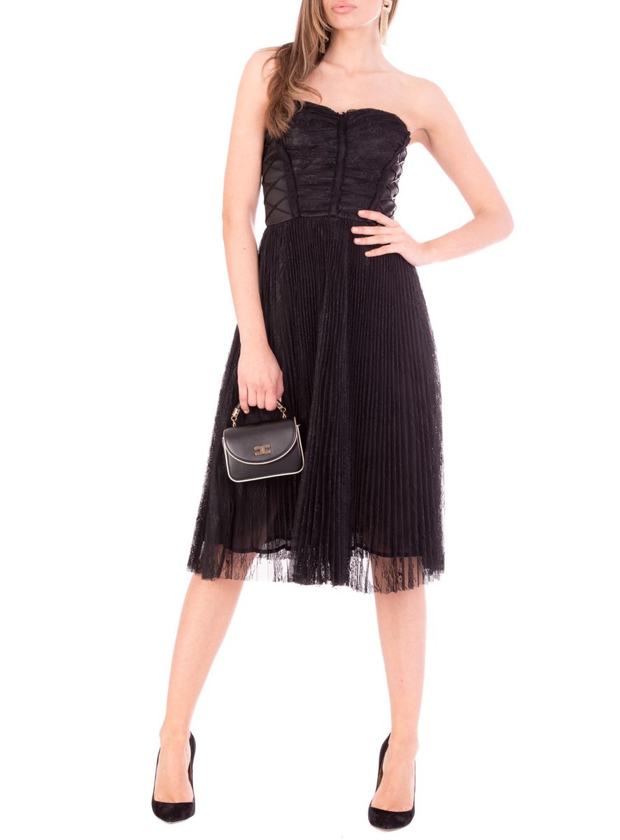 Elisabetta Franchi Abito Donna AB02911E2 | Pelle e Cuoio