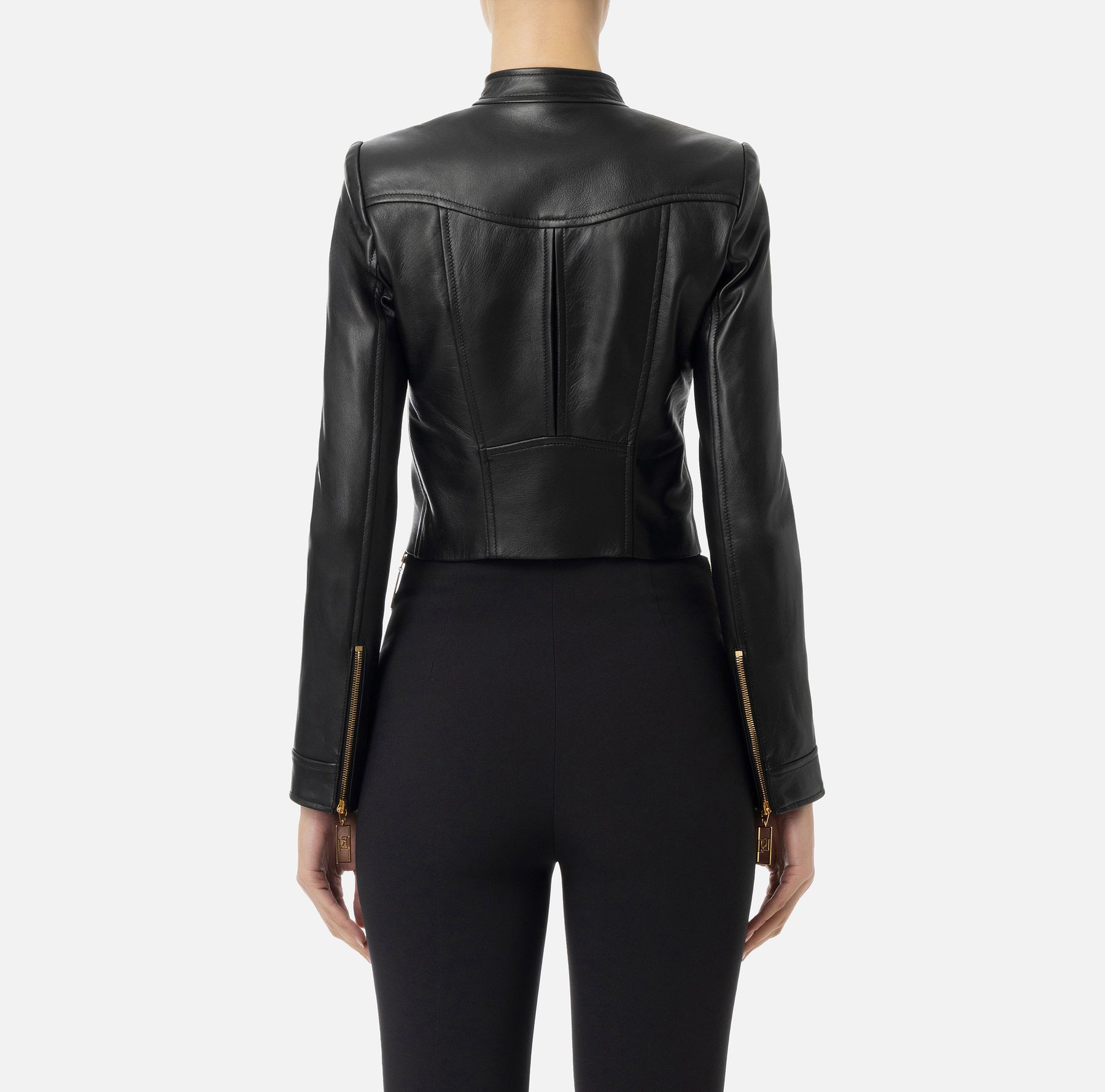 【★完売必至★】ELISABETTA FRANCHI ☆ バイカージャケット Giacca biker Elisabetta Franchi in pelle used