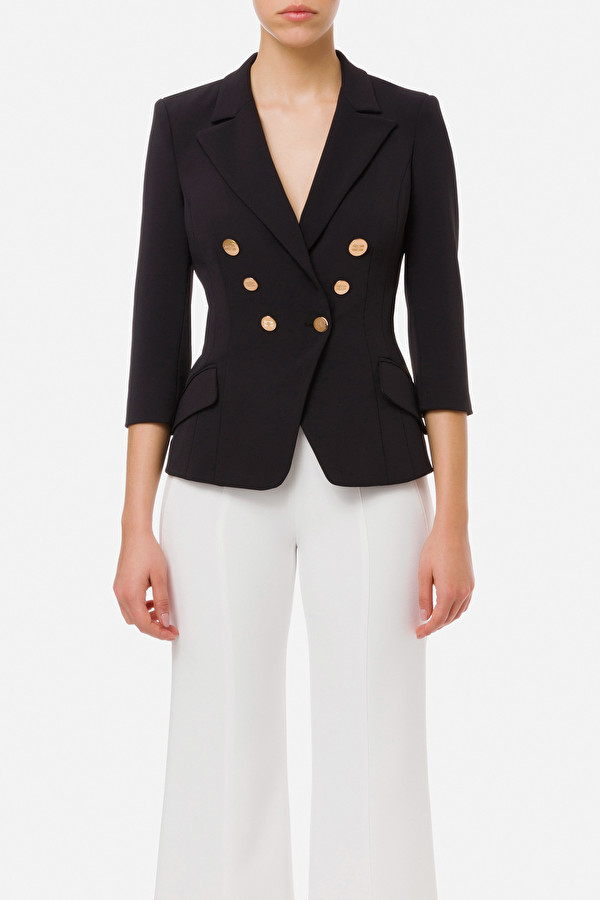 Elisabetta Franchi Giacca Donna Gi01121e2 | Pelle e Cuoio