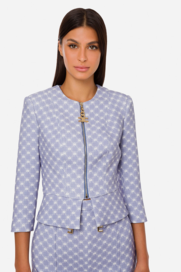 Elisabetta Franchi Giacca Donna Gi00121e2 | Pelle e Cuoio