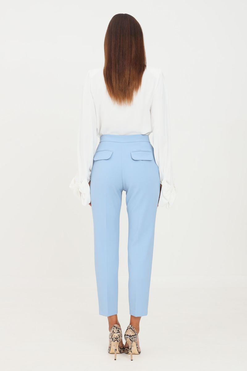 Elisabetta Franchi Pantaloni Donna Pa39016e2 | Pelle e Cuoio