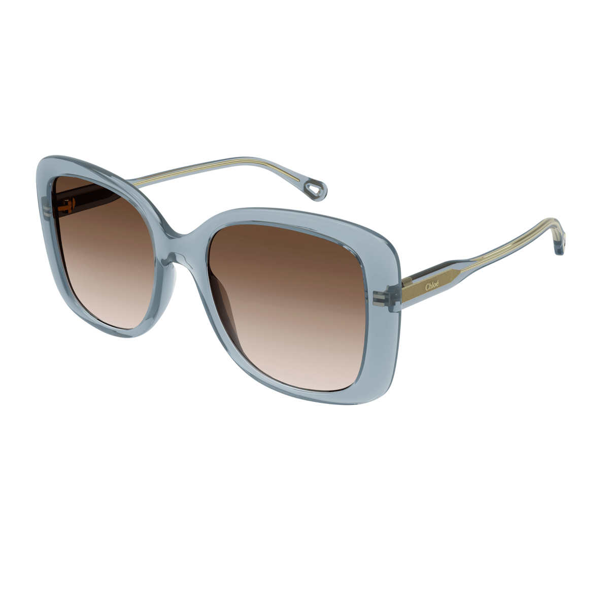 Chloé Women's Blu Ch0125s Celluloid Occhiali Sole