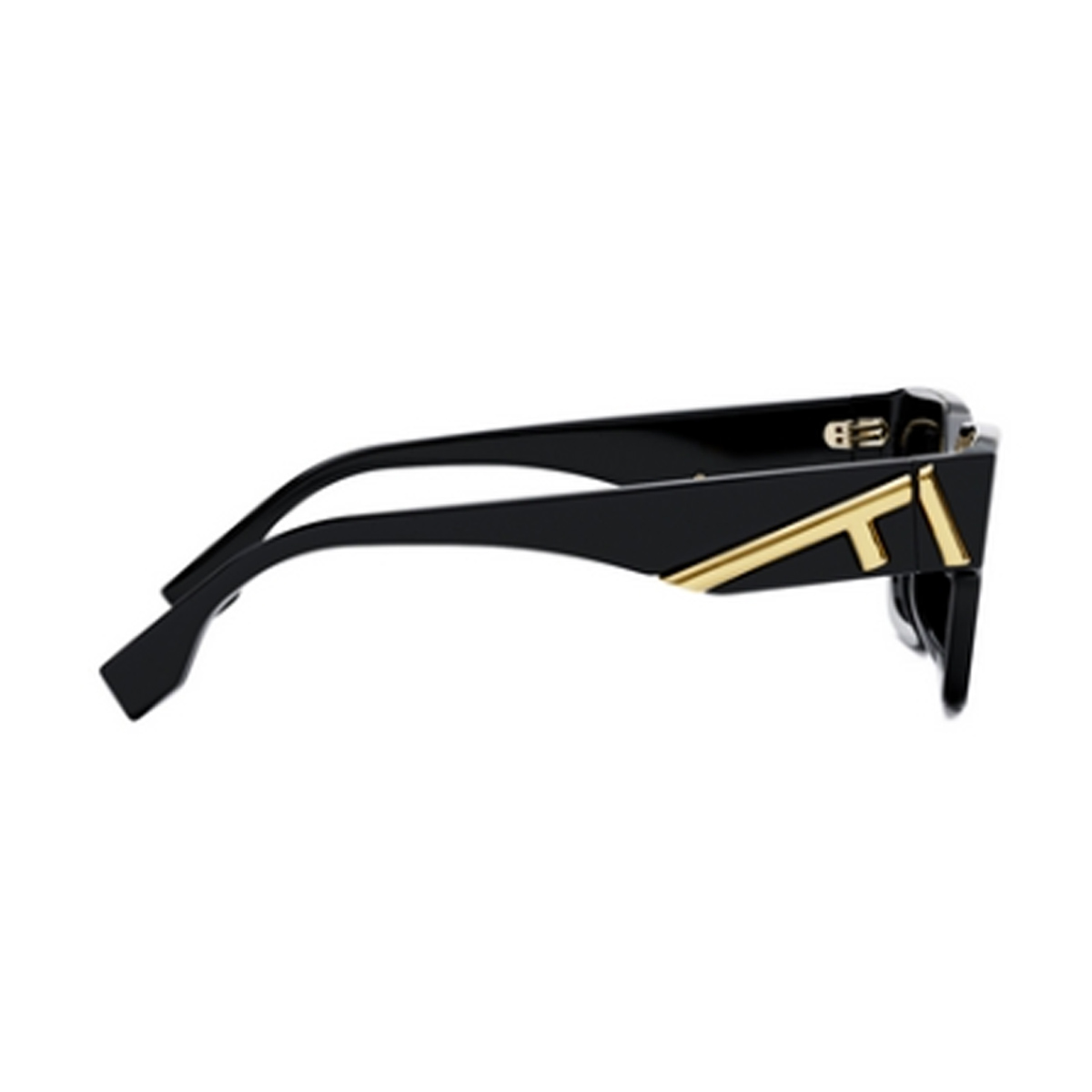 Fendi Women's Nero Fe40099i 01B Acetate Occhiali Sole