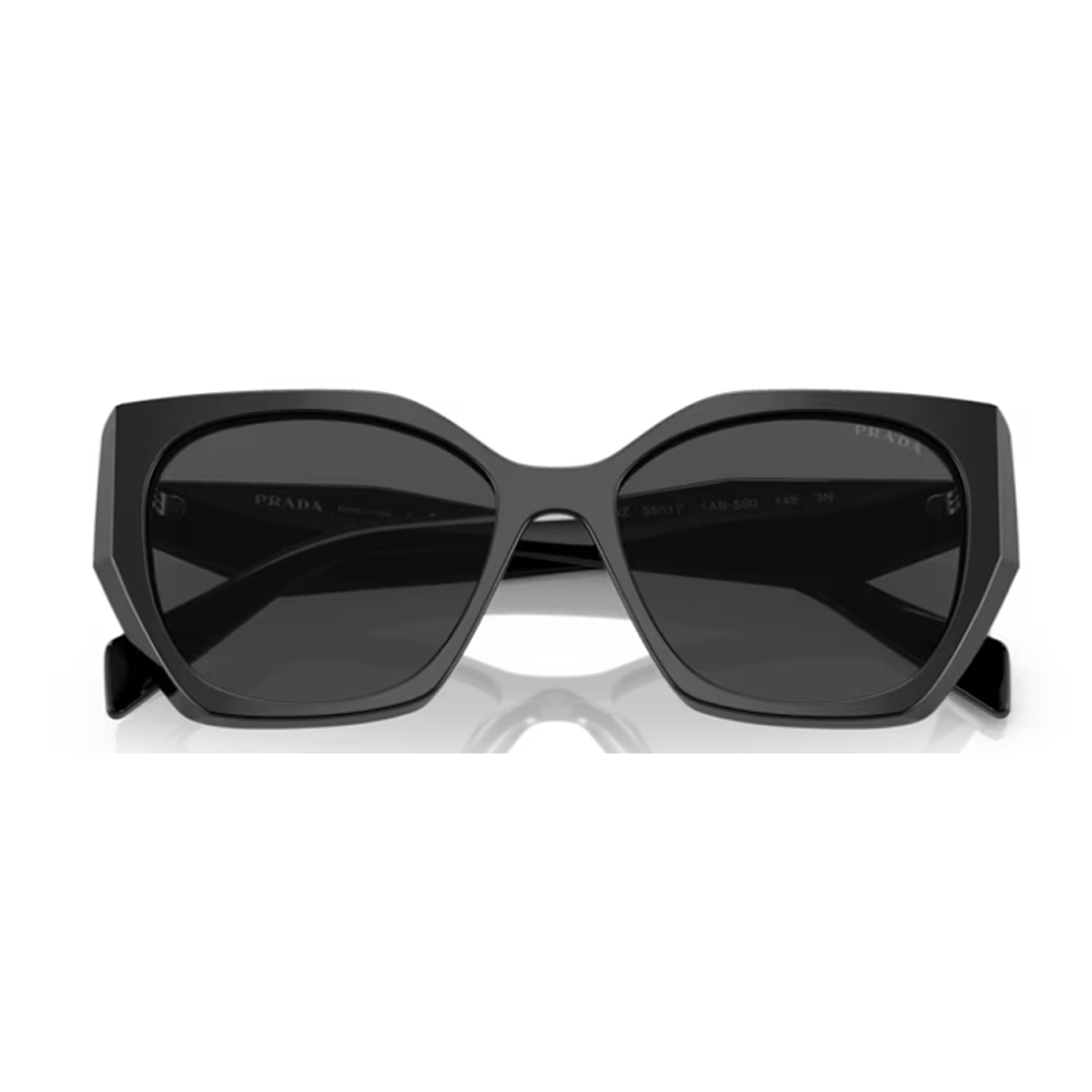 Prada Women's Nero Pr19zs Symbole 1Ab5s0 Acetate Occhiali Da Sole