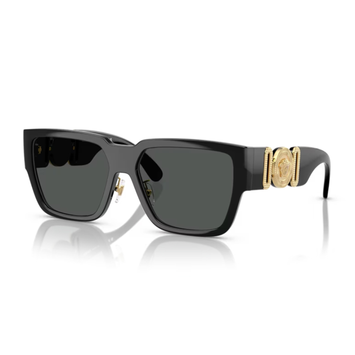 Versace Women's Nero 0Ve4483d Medusa Biggie Gb1-87 Injected Occhiali Da Sole