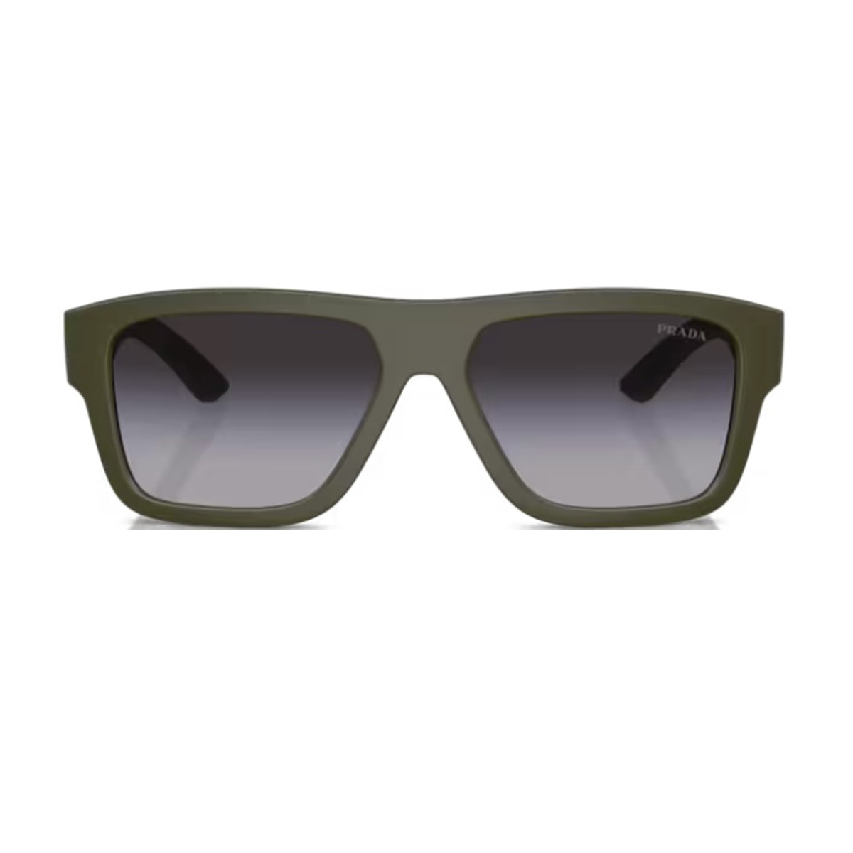 Prada Linea Rossa Men's Verde Ps04zs 15X09u Militare Opaco Propionate Occhiali Sole