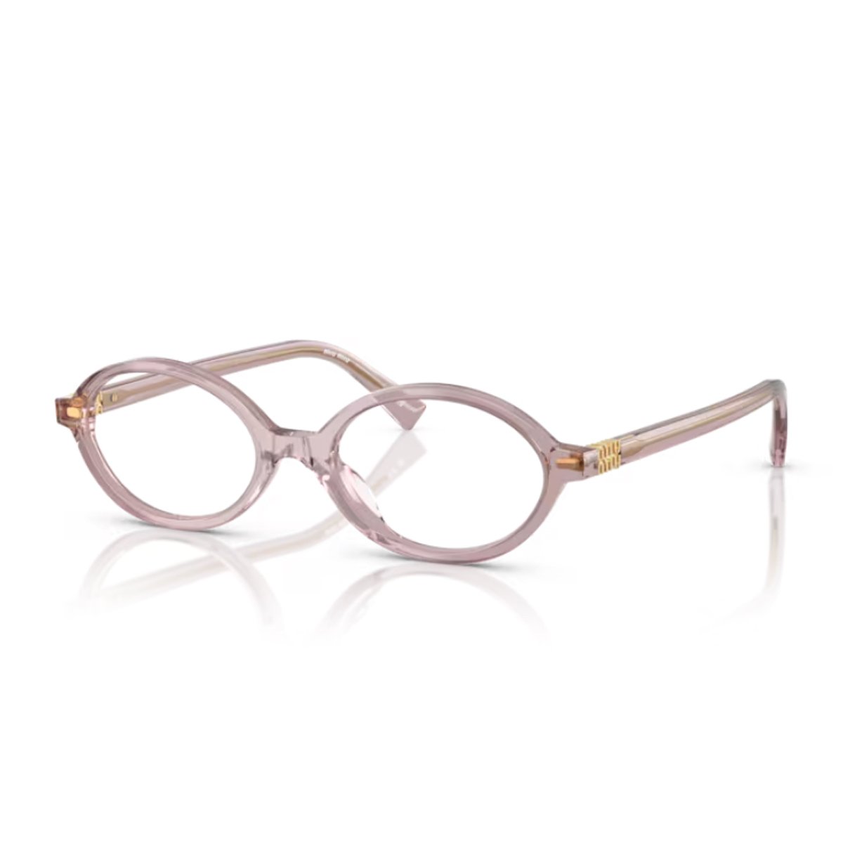 Miu Miu Women's Trasparente Miu 0Mu 01Xv Regard 12W1o1 Malva Acetate Occhiali Da Vista