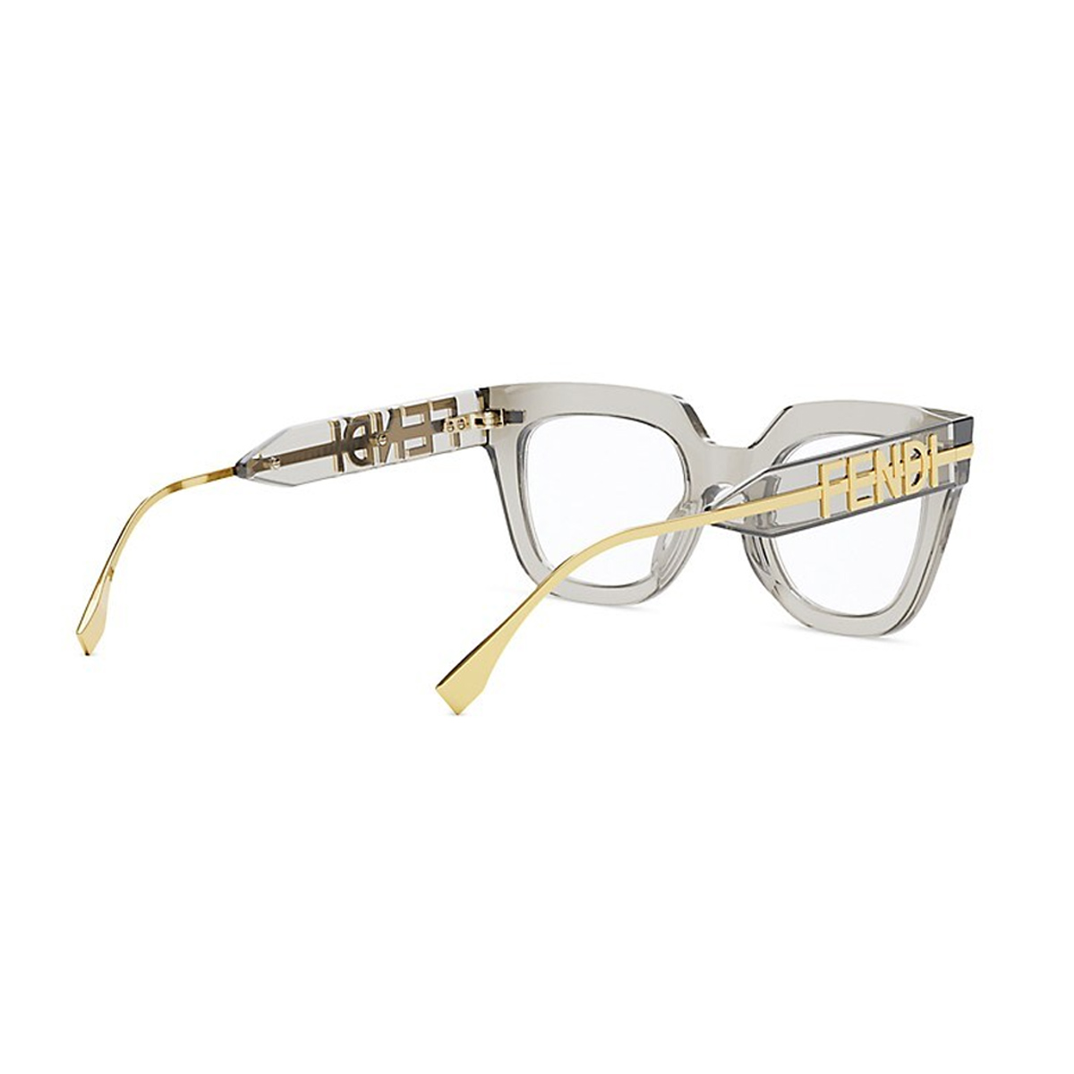 Fendi Women's Trasparente Fe50065i 020 Celluloid Occhiali Vista