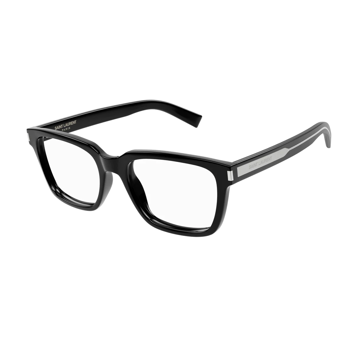 Saint Laurent Men's Nero Sl 621 001 Acetate Occhiali Vista