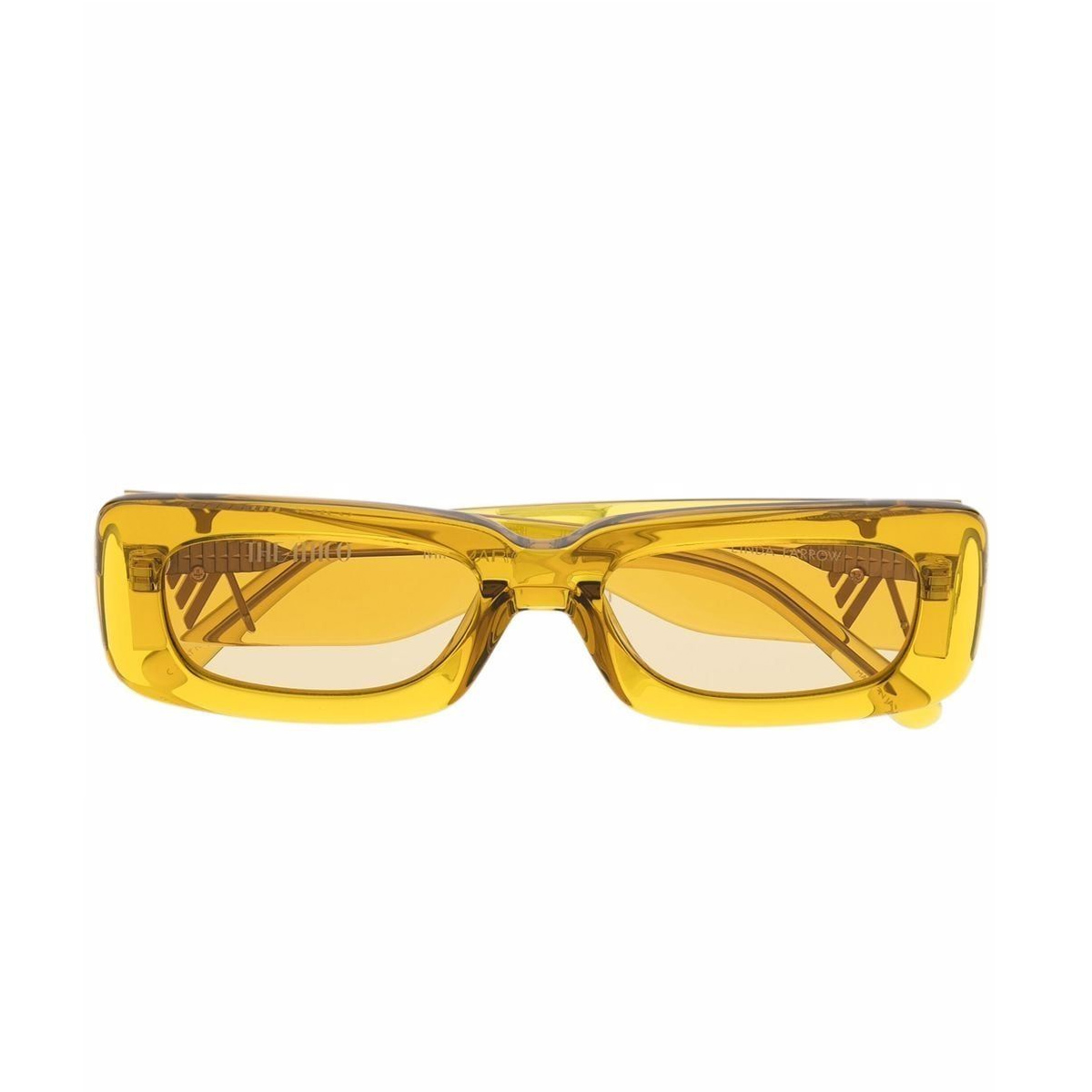 Theattico Women's Giallo The Attico Mini Marfa Occhiali Sole