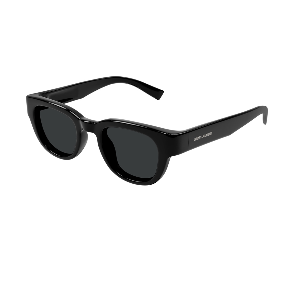 Saint Laurent Unisex Nero Sl 675 Linea New Wave 001 Black Acetate Occhiali Sole