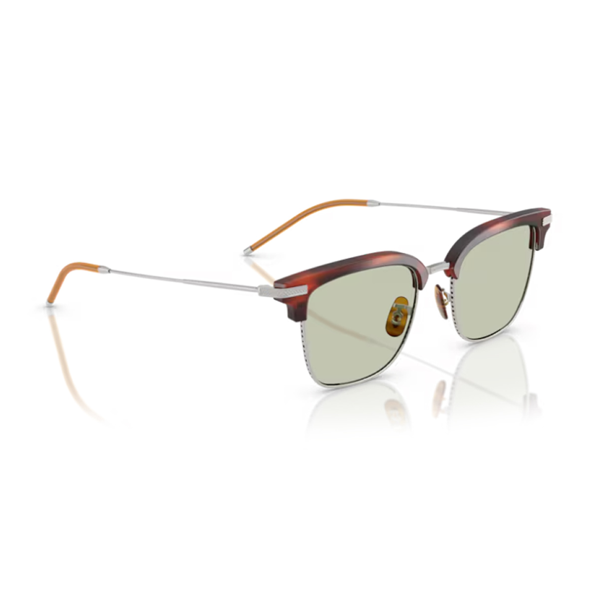 Oliver Peoples Unisex Argento Ov1354t - Tk-12 5254 Tortoise Havana Acetate/Metal Occhiali Da Sole