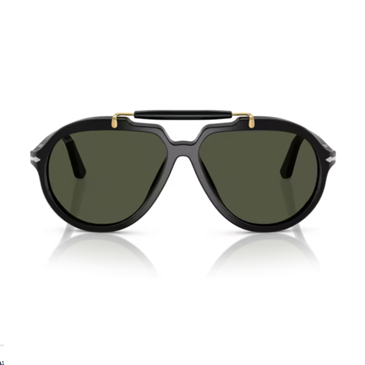 Persol Men's Nero Po0202s - Senna Series 95-31 Acetate Occhiali Da Sole