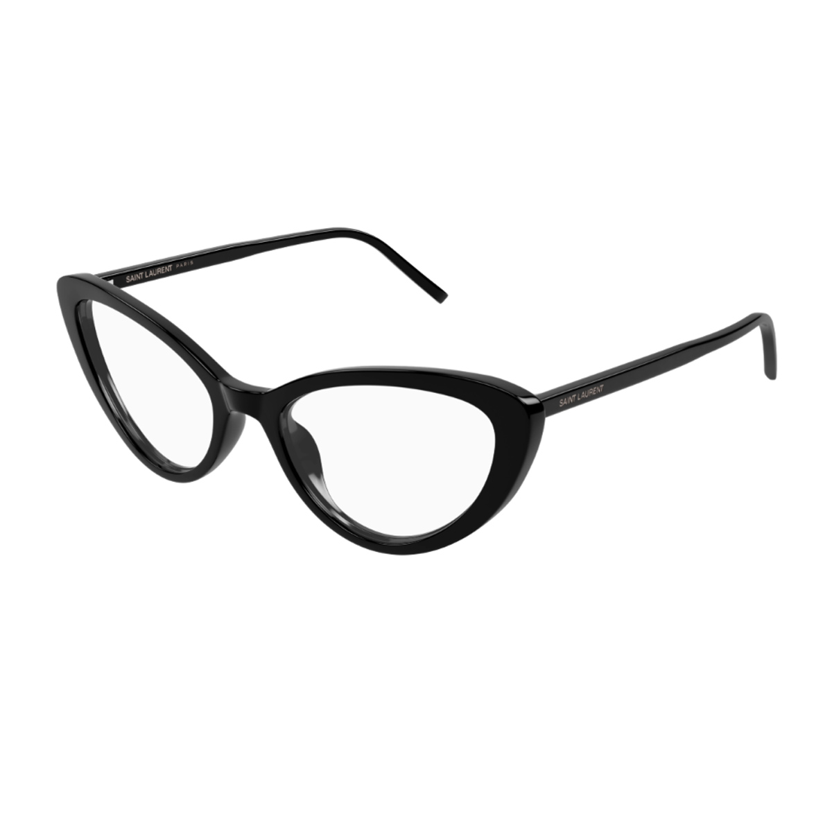 Saint Laurent Women's Nero Sl 777 Logo 001 Black Acetate Occhiali Da Vista