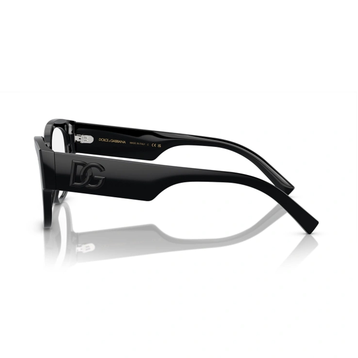 Dolce & Gabbana Women's Nero Dg3377 501 Celluloid Occhiali Vista