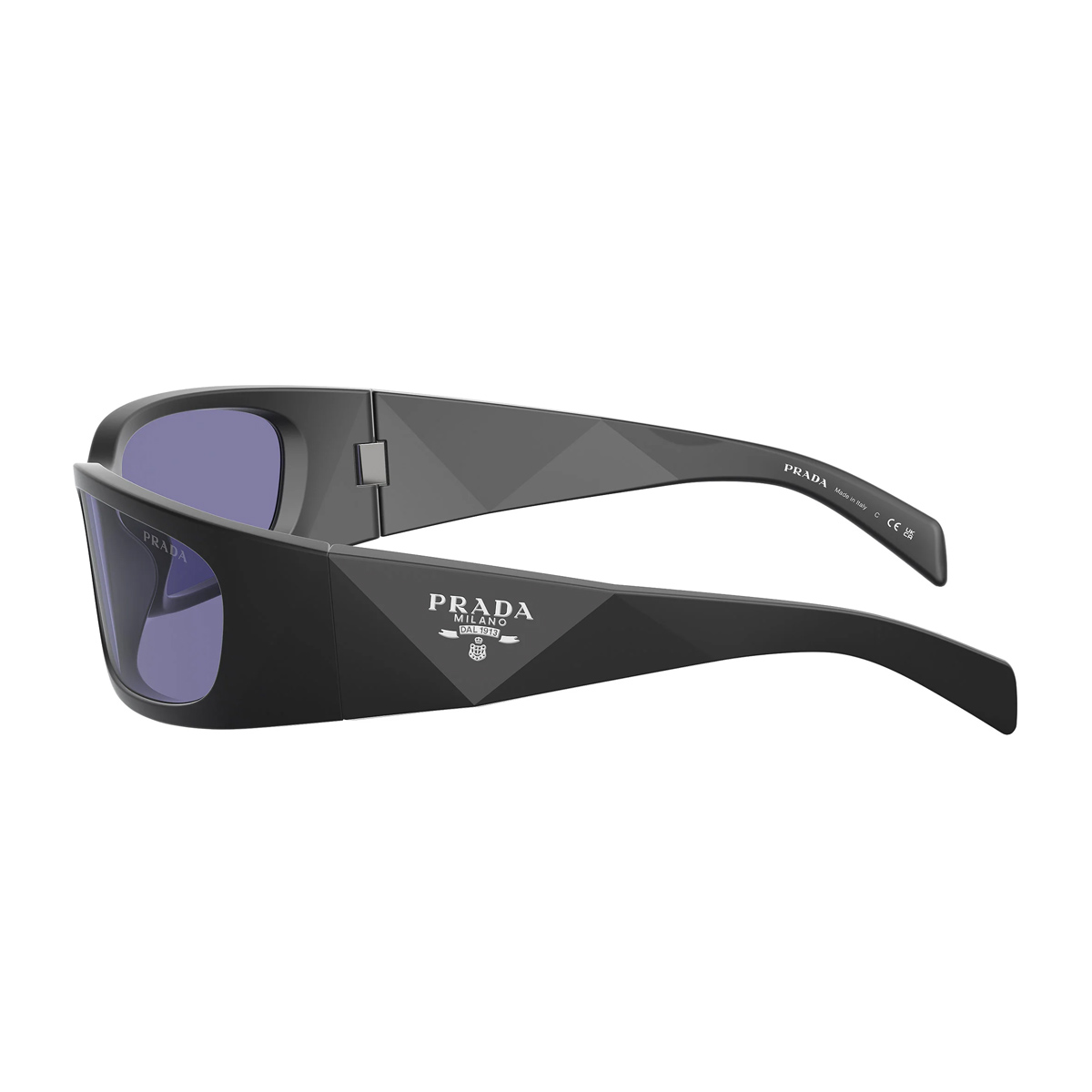 Prada Women's Nero Pra19s Symbole 1Bo40g Matte Propionate Occhiali Da Sole