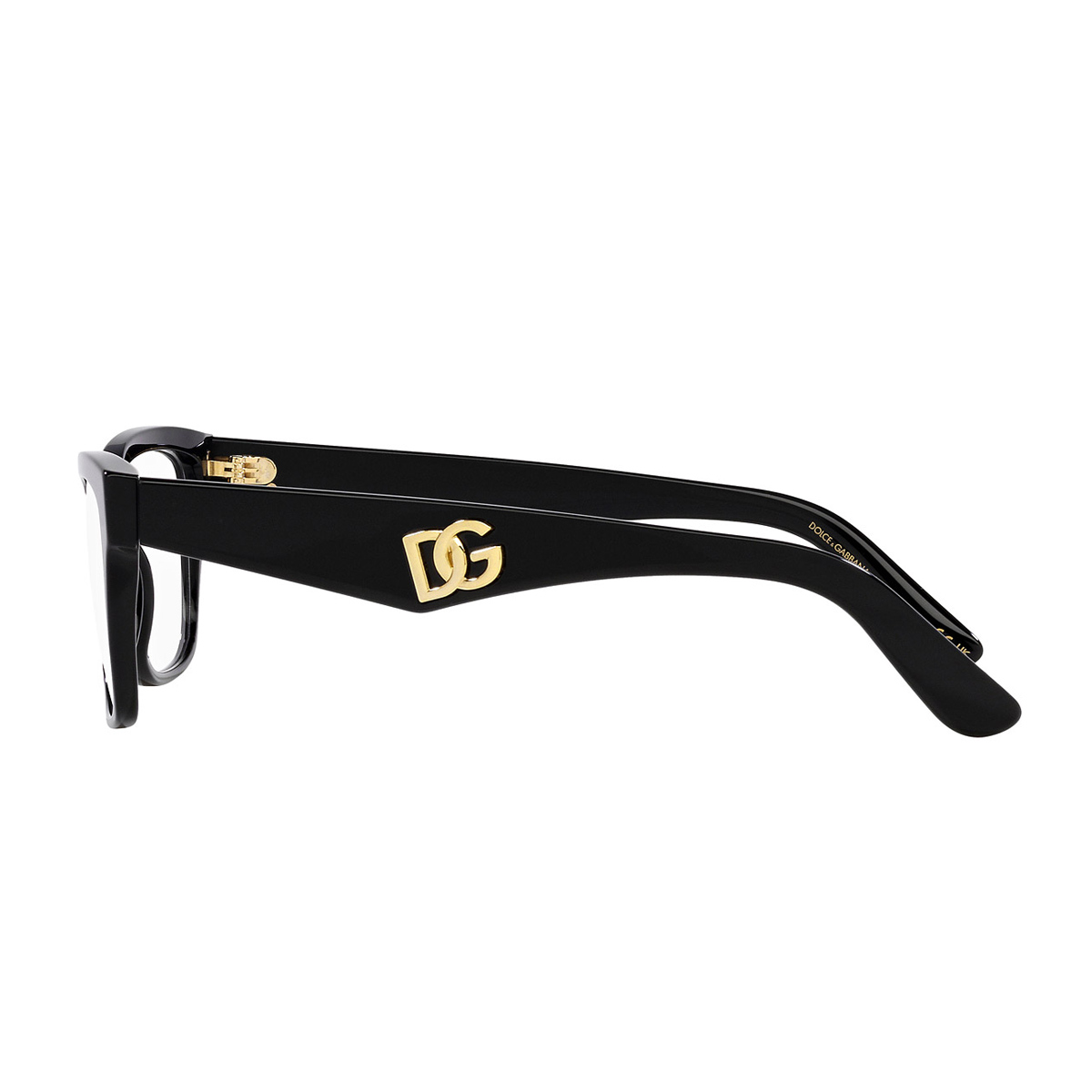 Dolce & Gabbana Women's Nero Dg3370 501 Celluloid Occhiali Vista