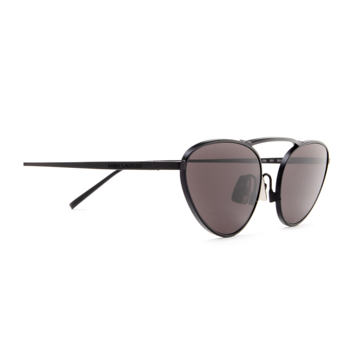 Saint Laurent Women's Nero Sl 538 001 Black Metal Occhiali Da Sole