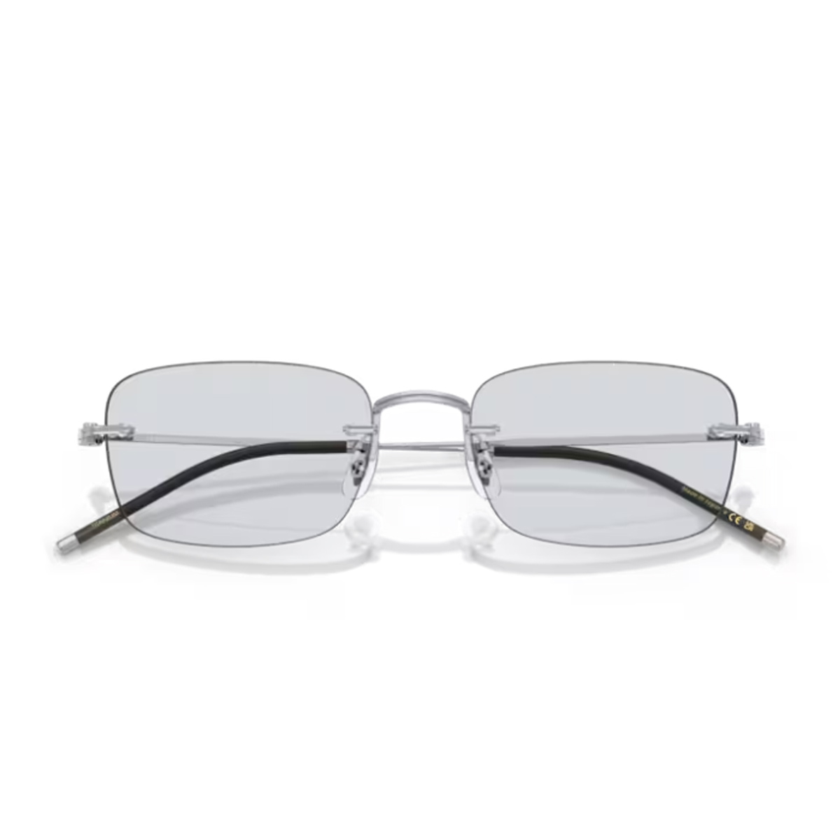 Oliver Peoples Unisex Argento Ov1359t Tk-10 5036 Titanium Occhiali Da Vista