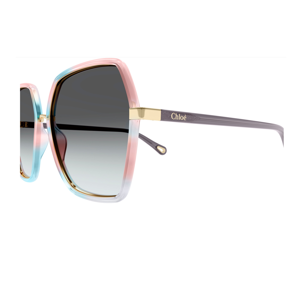 Chloé Women's Multicolore Ch0262s Linea 001 Havana Grey Bio-Injected Occhiali Da Sole