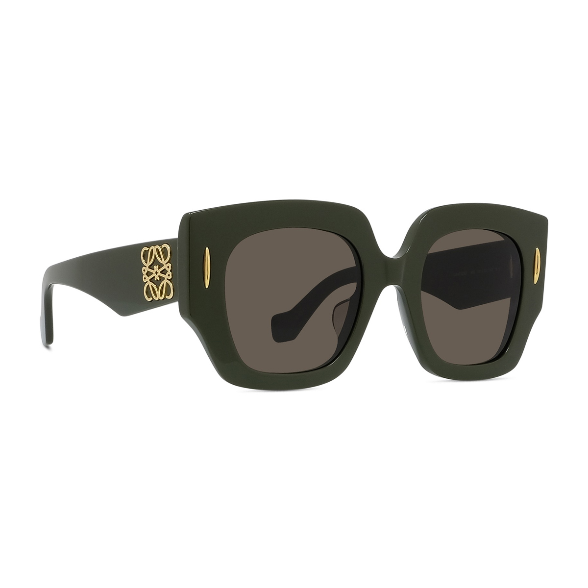 Loewe Women's Verde Lw40129u Anagram 96E Green Acetate Occhiali Da Sole