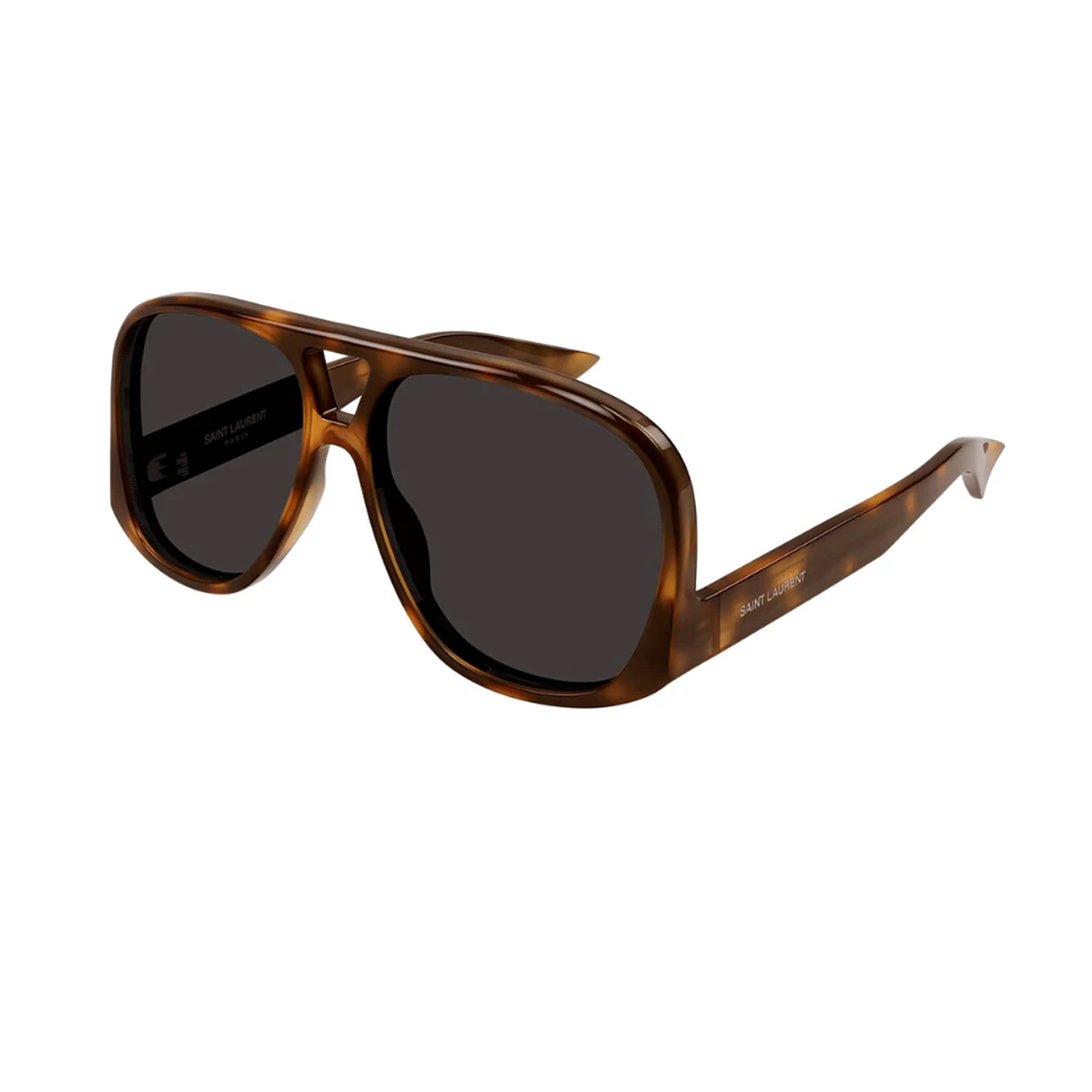 Saint Laurent Unisex Marrone Sl 652 Solace 003 Havana Acetate Occhiali Sole
