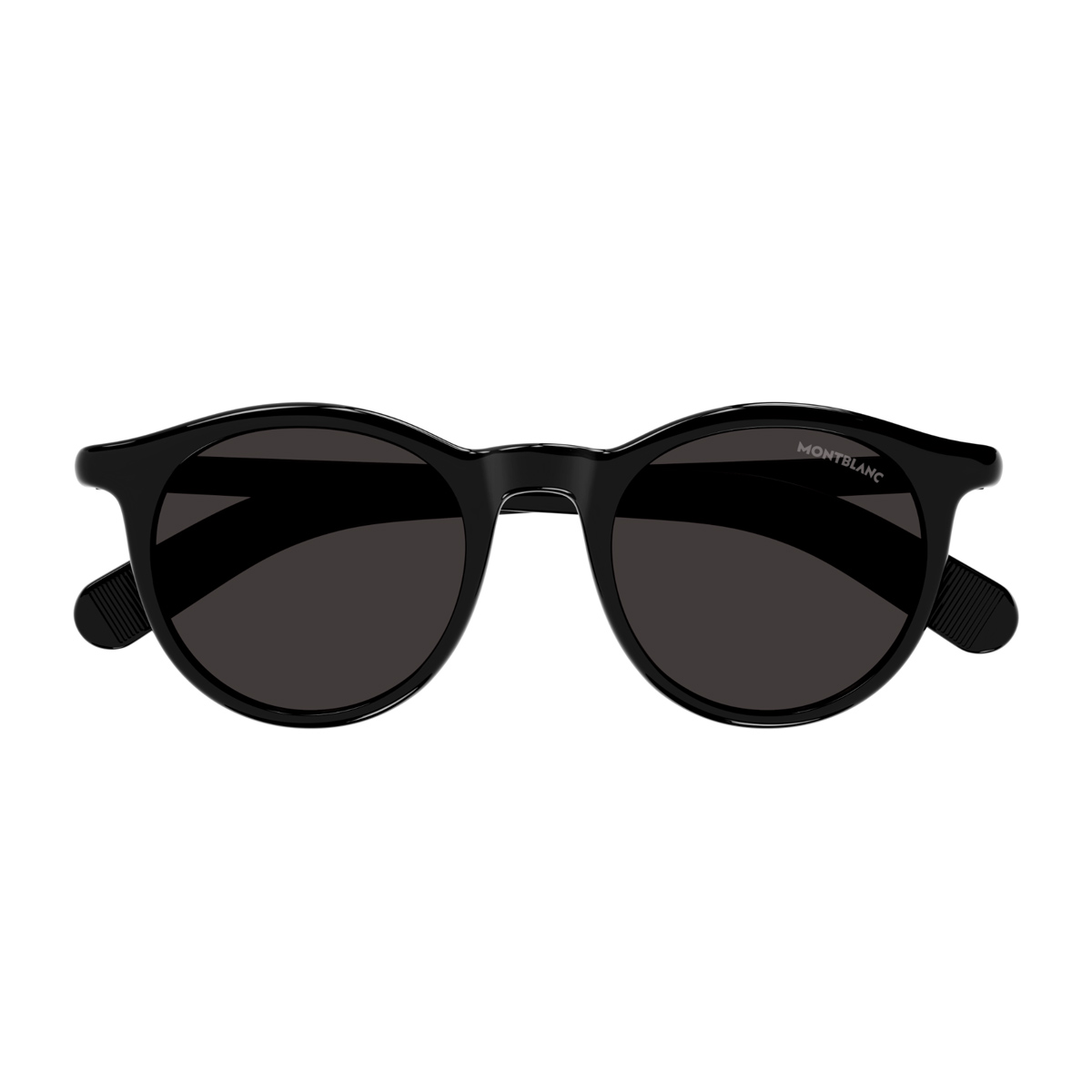 Montblanc Men's Nero Mb0353s Linea Snowcap 001 Black Grey Injected Acetate Occhiali Da Sole