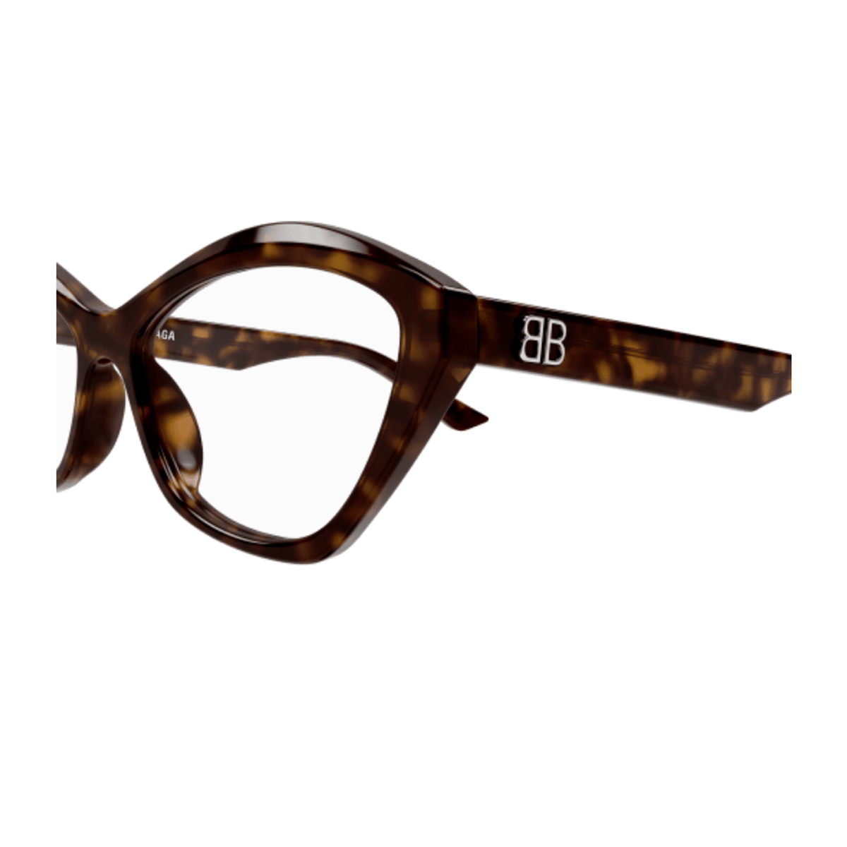 Balenciaga Women's Marrone Bb0341o Linea Everyday 002 Havana Acetate Occhiali Da Vista
