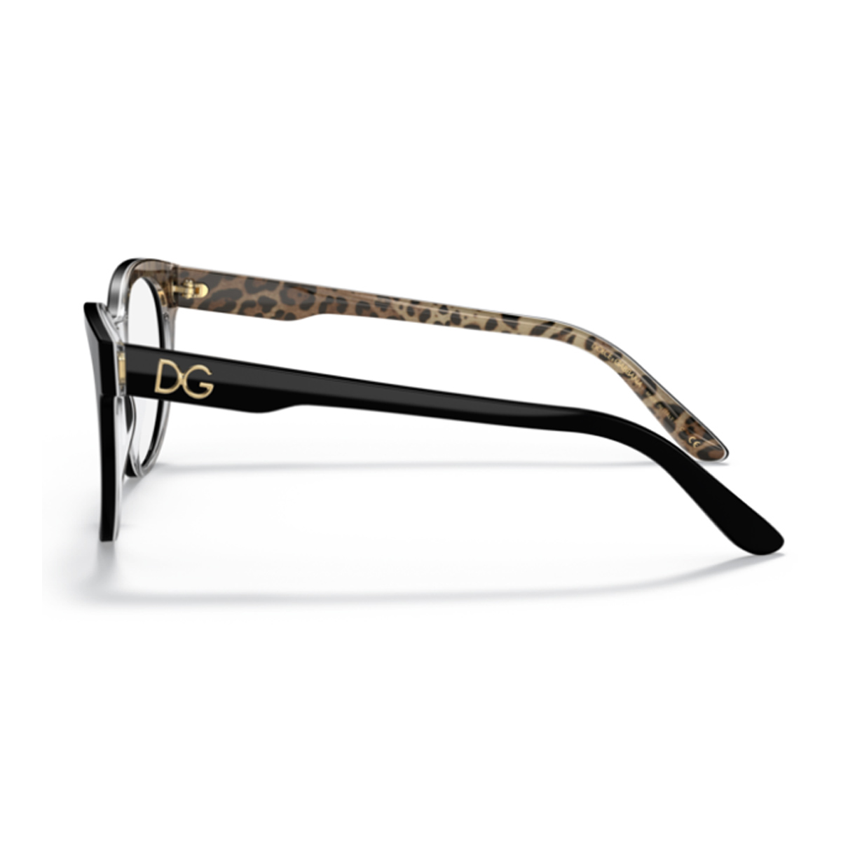 Dolce & Gabbana Women's Nero Dg3334 Celluloid Occhiali Vista