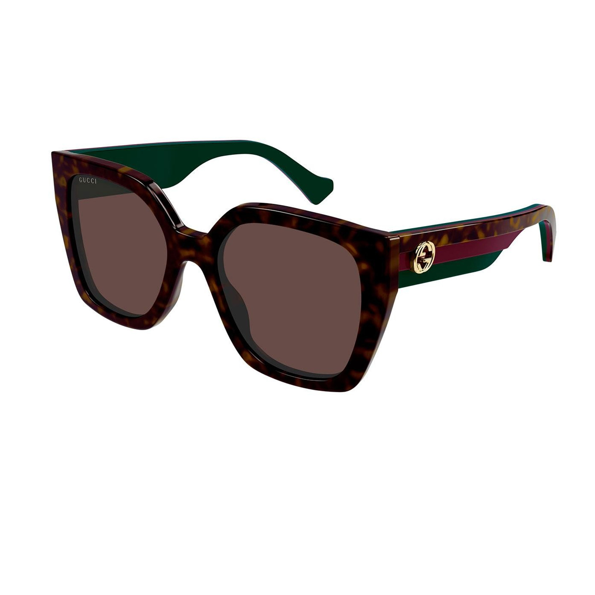 Gucci Women's Marrone Gg1300s 002 Celluloid Occhiali Sole