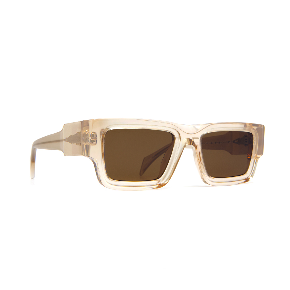 Siens Unisex Beige Creature 069 007 Acetate Occhiali Sole