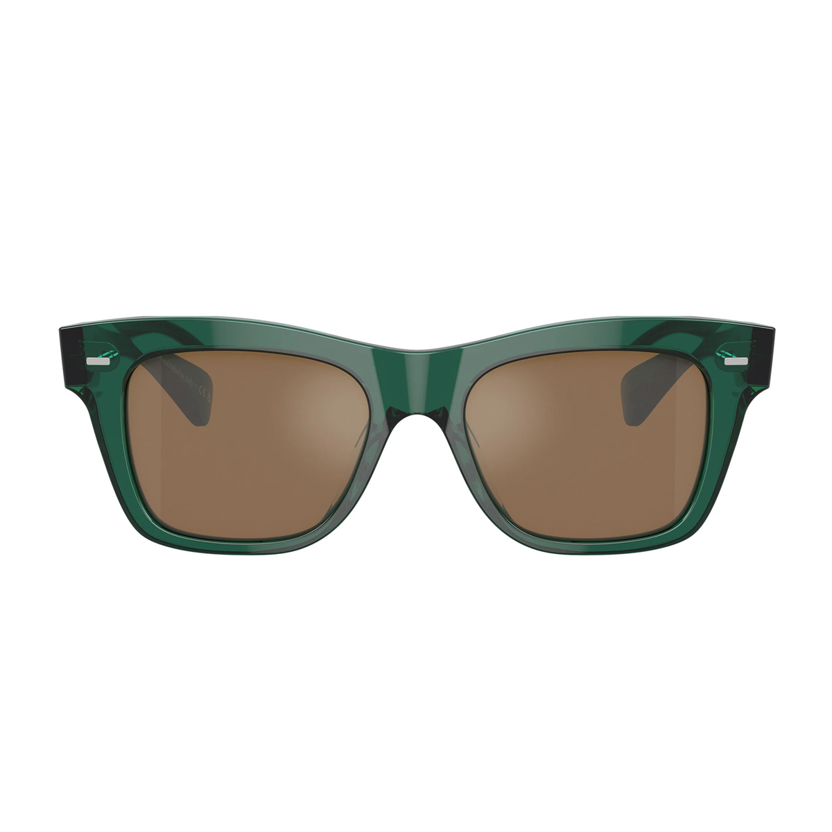 Oliver Peoples Men's Verde Ov5542su - Ms. Oliver 1763G8 Traslucent Dark Teal Acetate Occhiali Da Sole