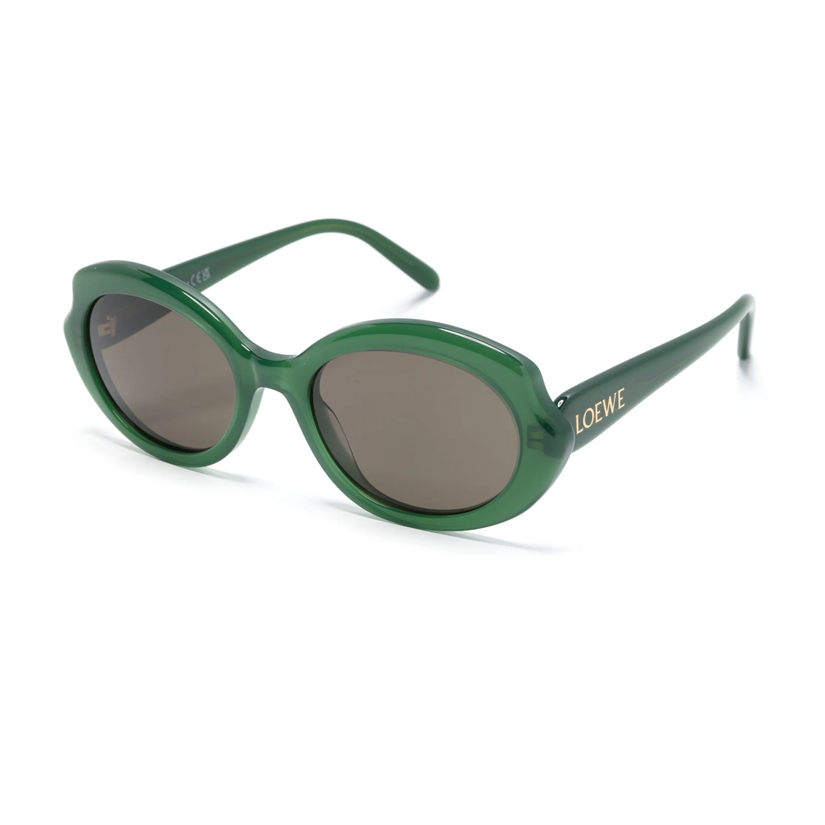 Loewe Women's Verde Lw40147i Slim 96E Lucido Acetate Occhiali Da Sole