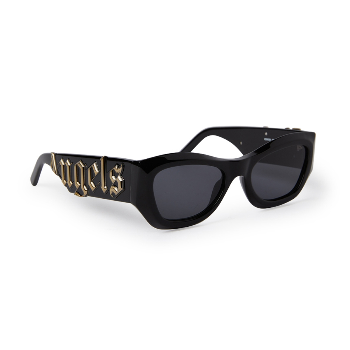 Palm Angels Unisex Nero Canby Black Acetate Occhiali Sole