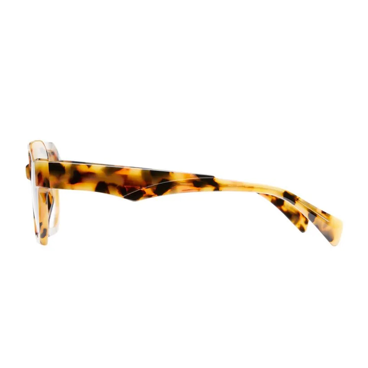 Kuboraum Unisex Marrone Maske K33 Hx Havana Mix Mazzucchelli Acetate Occhiali Da Vista