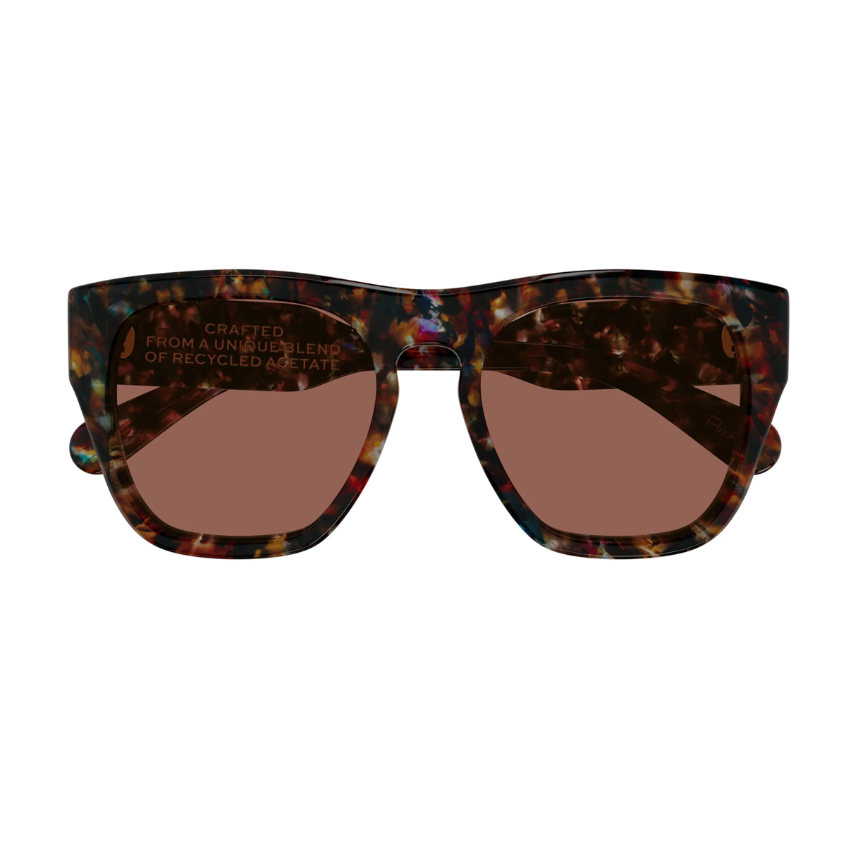 Chloé Women's Rosso Ch0149s Linea Gayia 009 Recycled Acetate Occhiali Sole