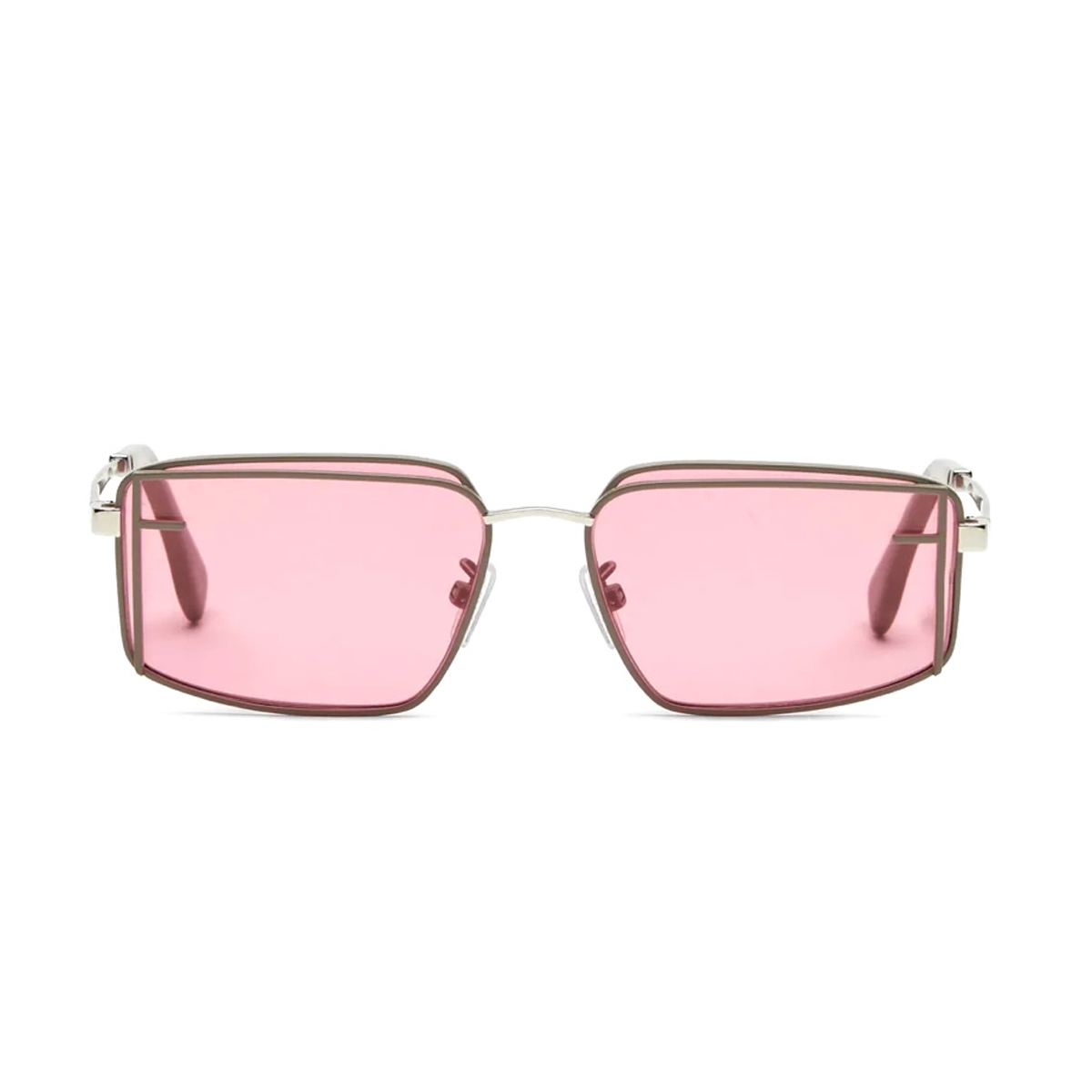 Fendi Women's Grigio Fe40102u 50S Metal Occhiali Sole