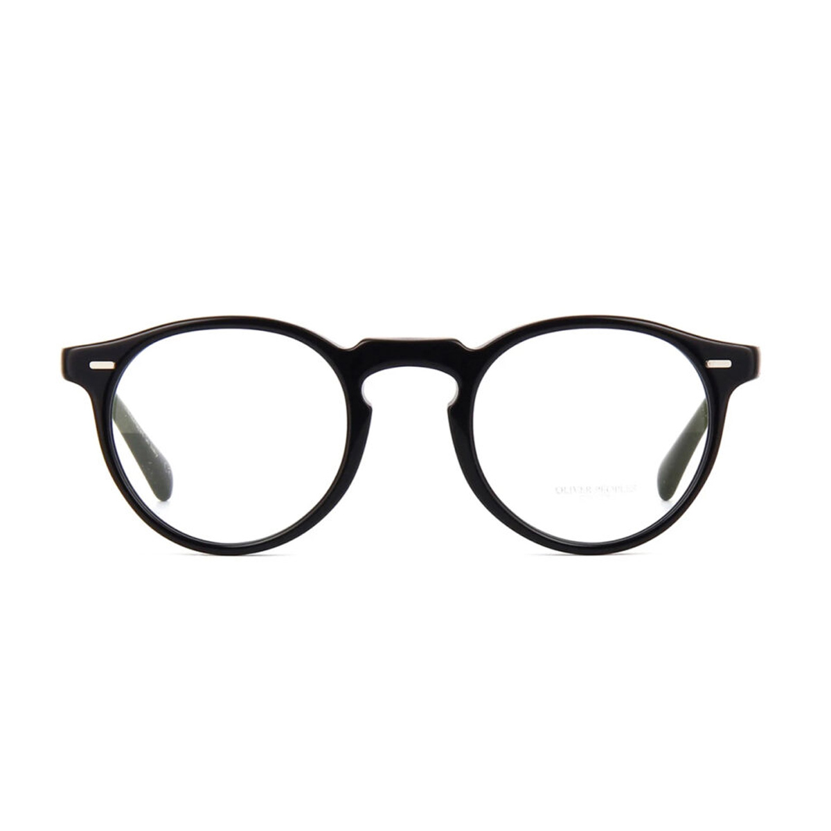 Oliver Peoples Unisex Nero Ov5186 - Gregory Peck 1005 Acetate Occhiali Vista