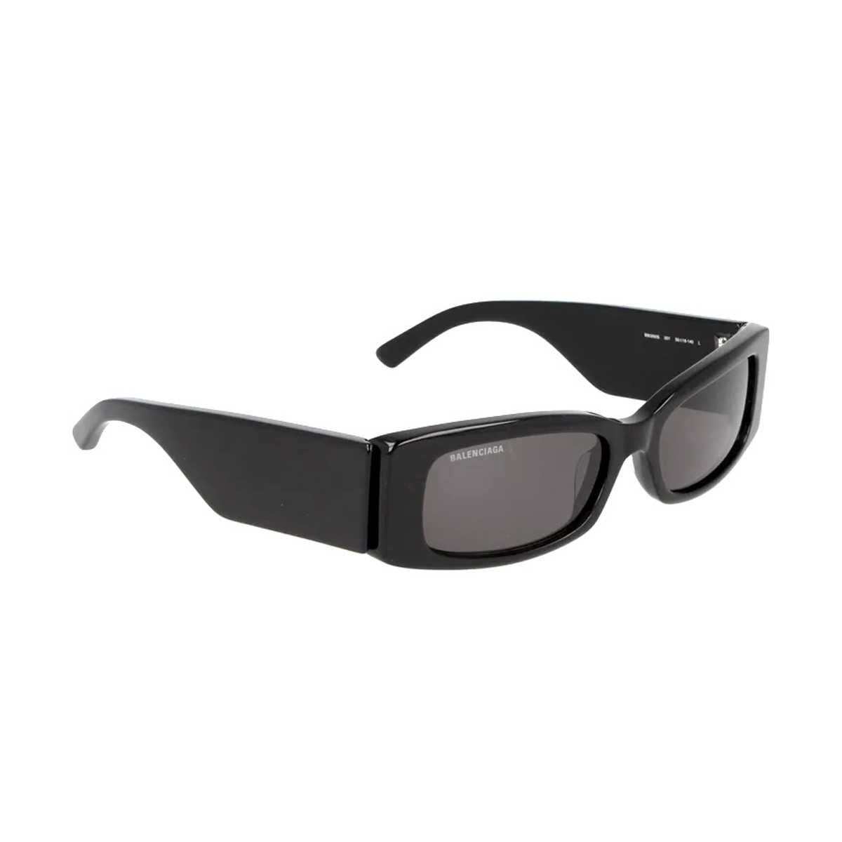 Balenciaga Unisex Nero Bb0260s Celluloid Occhiali Sole