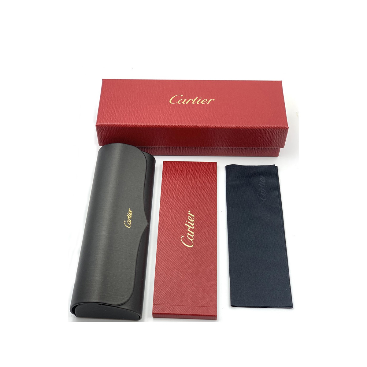 Cartier Men's Argento Cartierct0535s Première De 002 Silver Green Metal Occhiali Da Sole